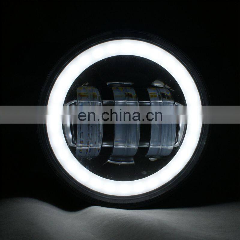 for jeep JK bumper 07-17 year 30w 4 inch car led fog light with DRL