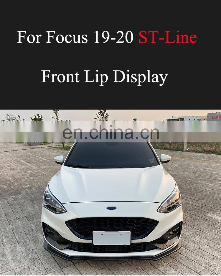 Runde Original Car 1:1 Customization For 19-21 Focus St-line Front Shovel Side Shovel Sport Top Wing Body Kit