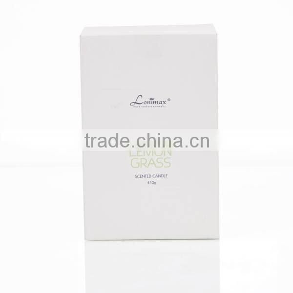 450g Scented Candle glass candle Jar ,Home Decorative wax candle jar with ceramic bird lid SA-2022