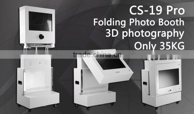 New Arrival 3D Green Screen Foldable Photo Booth for Wedding Gift