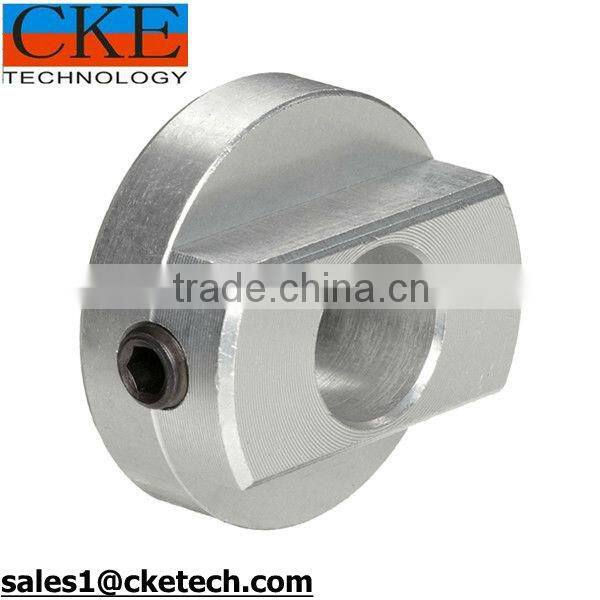 Custome Aluminum Anodizing CNC Mill Machining T Pipe Clamp