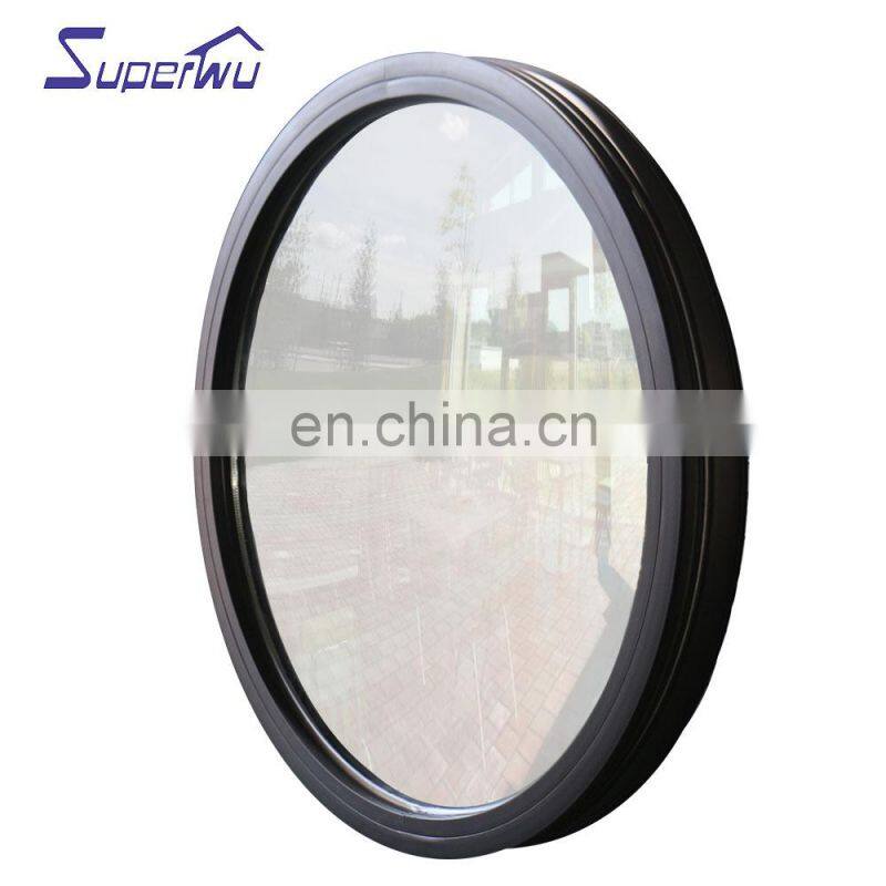 Superhouse aluminum fixed windows/hurricane rated windows/aluminium double glazed windows