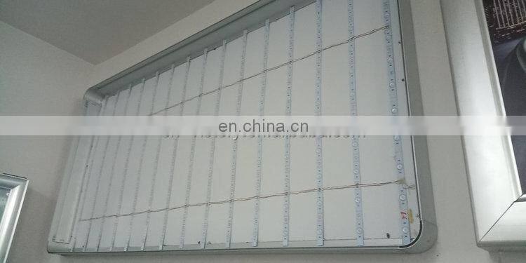Custom-made Advertising LED PVC Soft Film Lightbox ( Lightbox frame with lamp strip +soft film and image printing,complete )