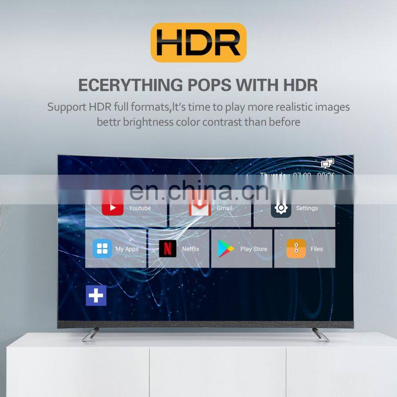 OEM 4k tvbox 4G 32G android 9 tv box with 5G dual band WIFI media player V88PRO