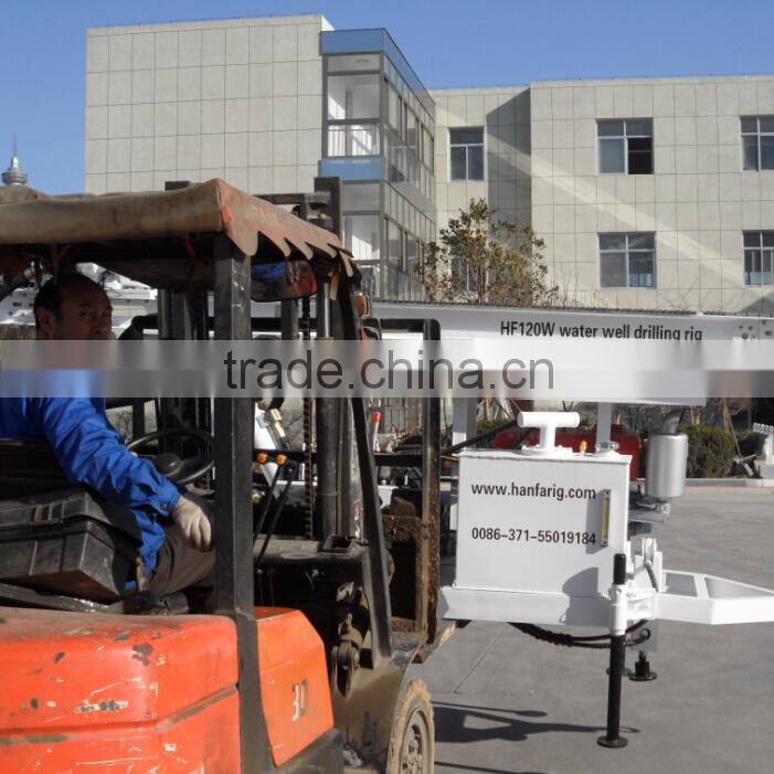 HF120W DTH Hammer Water Well Drill Machine
