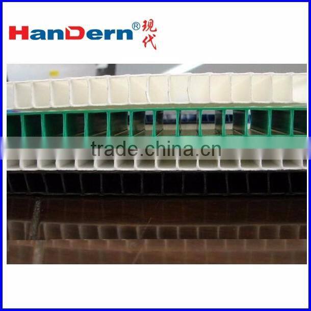 PP PE PC Hollow Sheet Corrugated Plastic Board extrusion machine