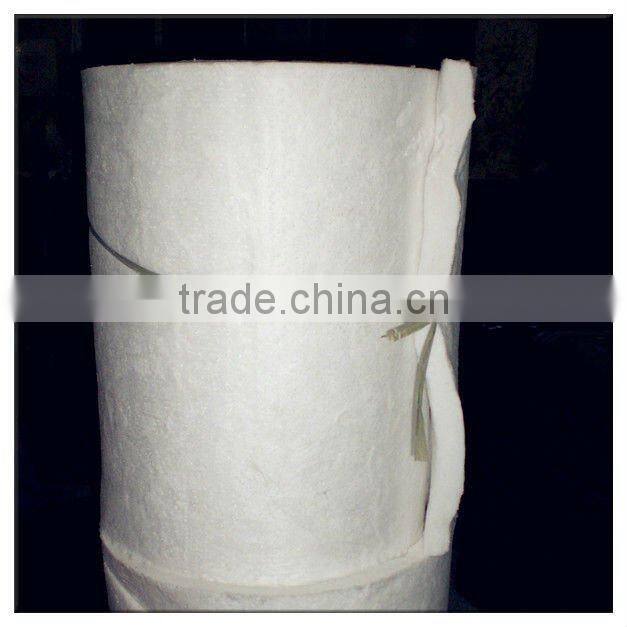 Thermal insulation ceramic fiber blanket