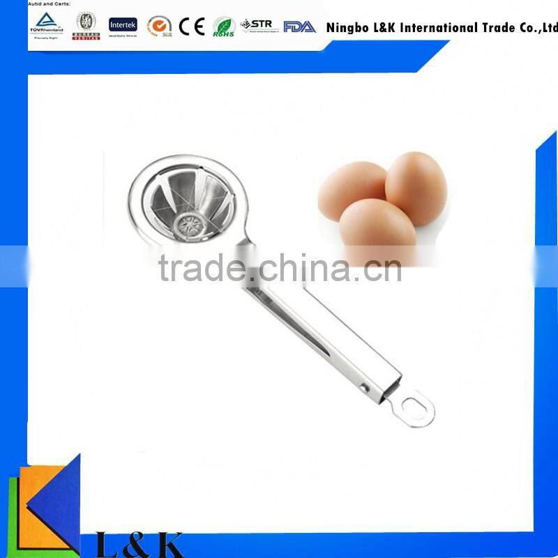 Promotional stainless steel egg cutter/egg slicer/egg separator