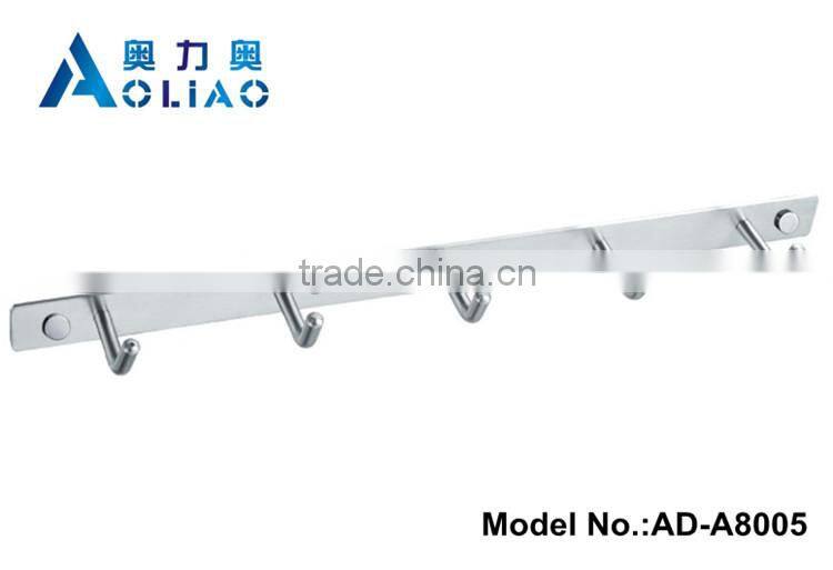High quality Bathroom accessory stainless steel bathroom towel hook