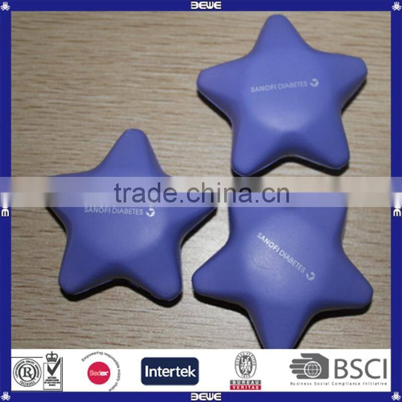 logo printed bus pu foam anti stress ball