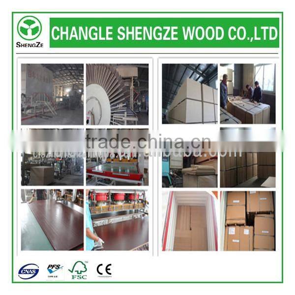 1220*2440 high quality colorful melamine faced MDF board