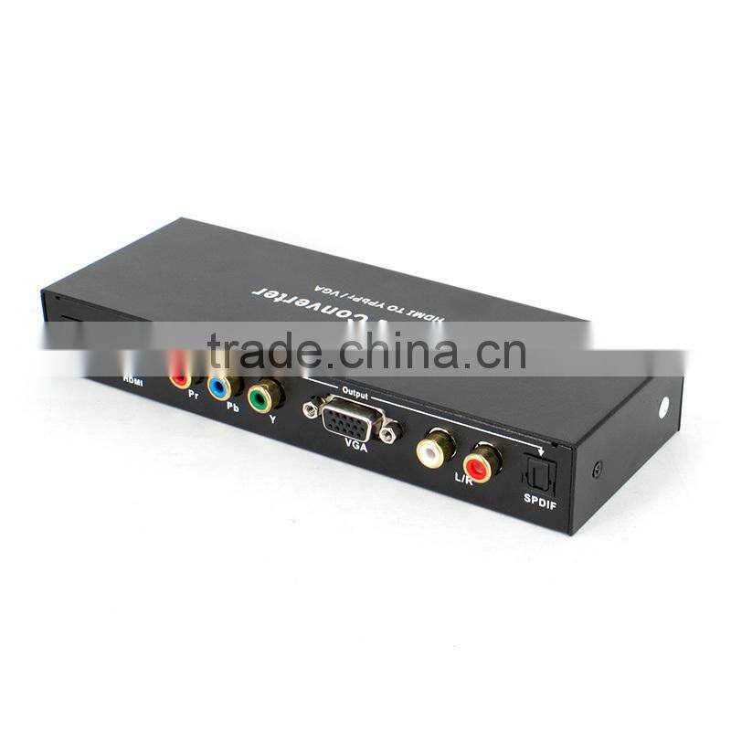 HDMI to VGA Component YPbPr RGB SPDIF Audio Converter Adapter