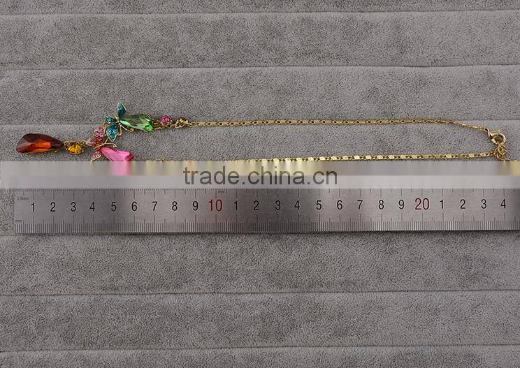 Classic Wholesale Fashion Jewelry Handmade Mix Color Crystal Jewelry Set