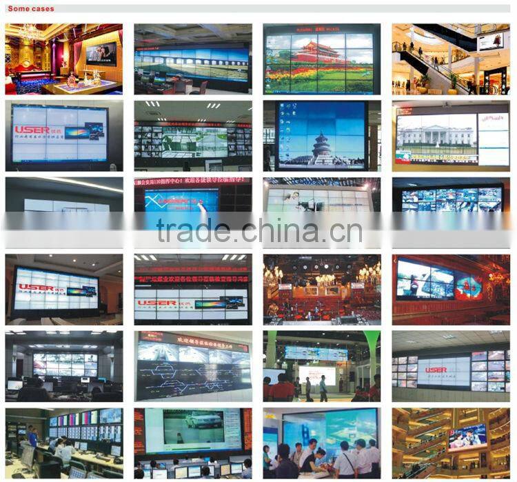 50'' digital signage with LAN+WIFI, wall-mounted or floor-standing looking