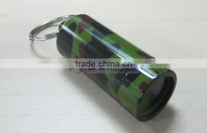 8cm 5cm 3cm Size Camouflage Metal Customized Medicine Waterproof Pillbox