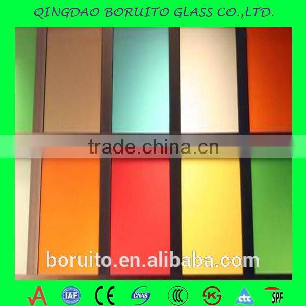 China supplier 4-12mm standard size tempered building glass for balcony railing with competitive price