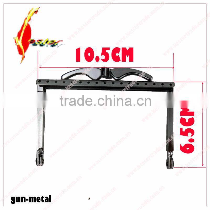 fashion 12.5CM square metal purse frame