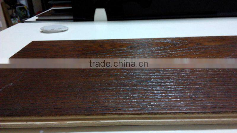 old look hand scraped engineered wood flooring