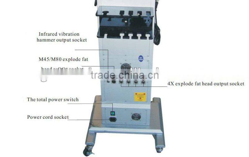 Spuersonic cellulite reduction skin tightening Ultrasonic fat cavitation slimming system