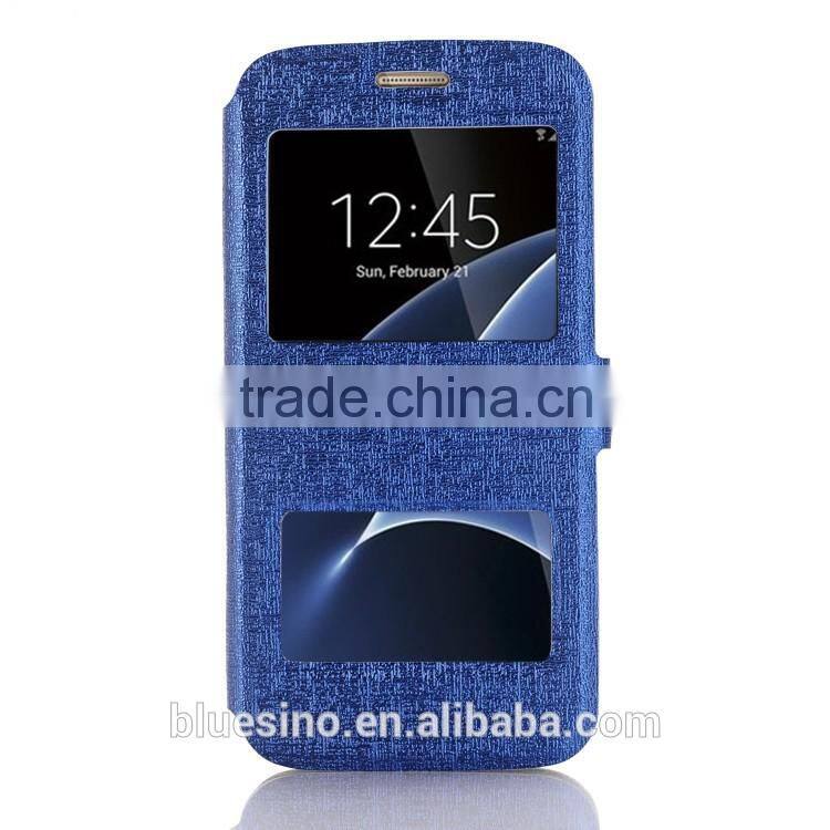 Auto Sleep Window Display Mobile Phone Cover for Samsung G530