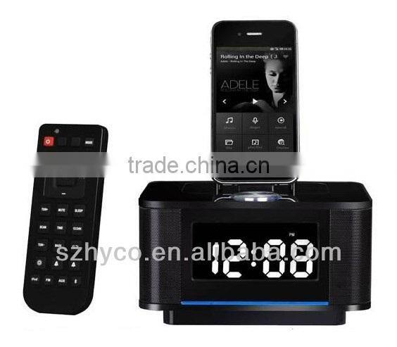 Docking speaker for Iphone with bluetooth touch panel