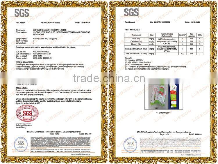 150ml Plastic Cosmetic Tube for Body Lotion with Soft Sillicon Massage Head