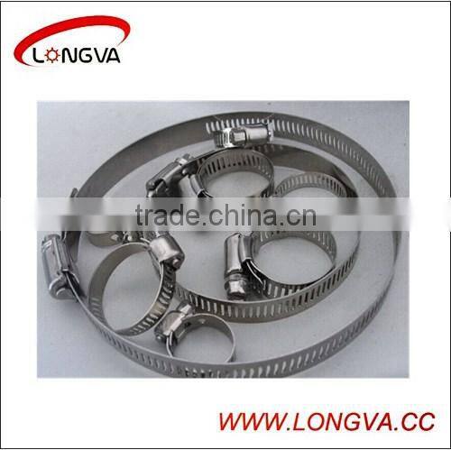 factory price America type stainless steel pipe fitting hose clamp