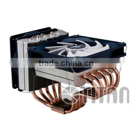 High performance unique design 5 heat pipes PWM function cpu cooler