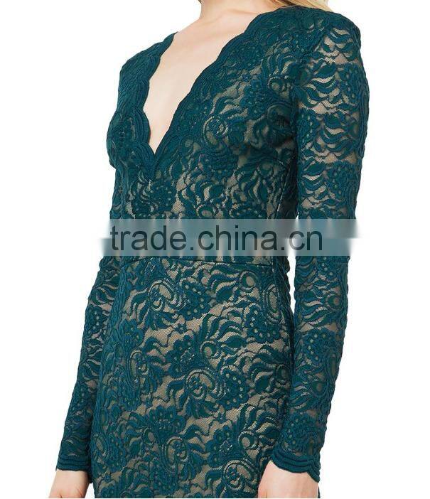 2016 v-neck dress european brand dresses elegant dress women