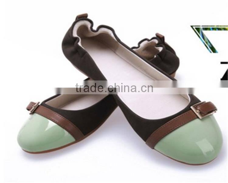 Brand new women flat shoes 2016 women closed shoes with high quality XT-DA0893