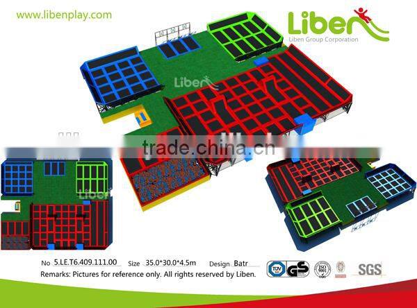 China Top Sales New Indoor Trampoline Park for Children and Adults
