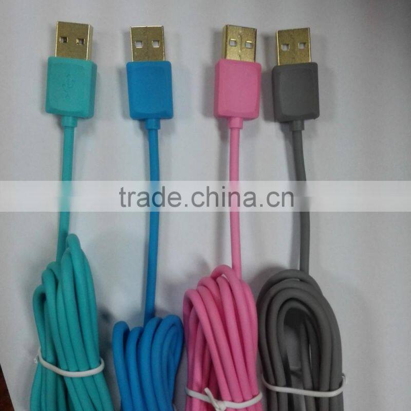 Bulk price For Samsung Fashion Smart Changing Light LED reversible USB Cable
