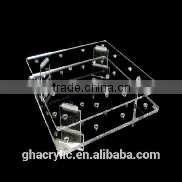 GH-RZ586 Durable and elegant quality acrylic display rack ,top grade acrylic display rack