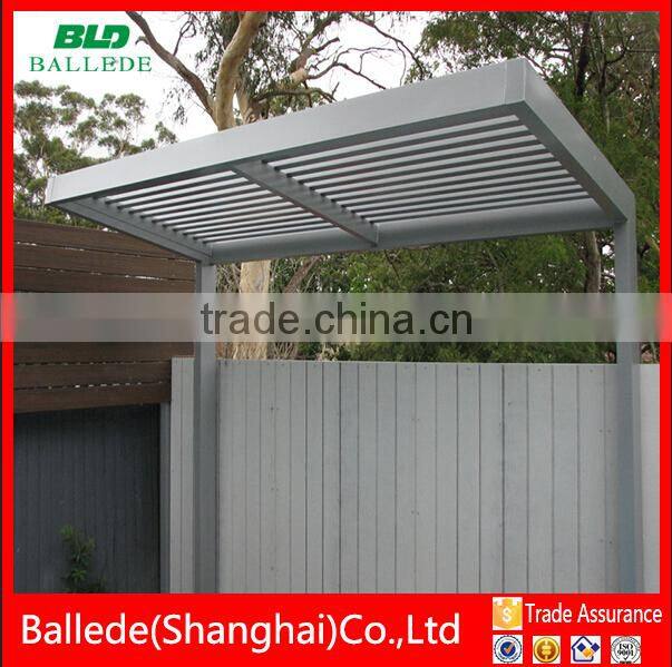 easy install aluminum louver roof