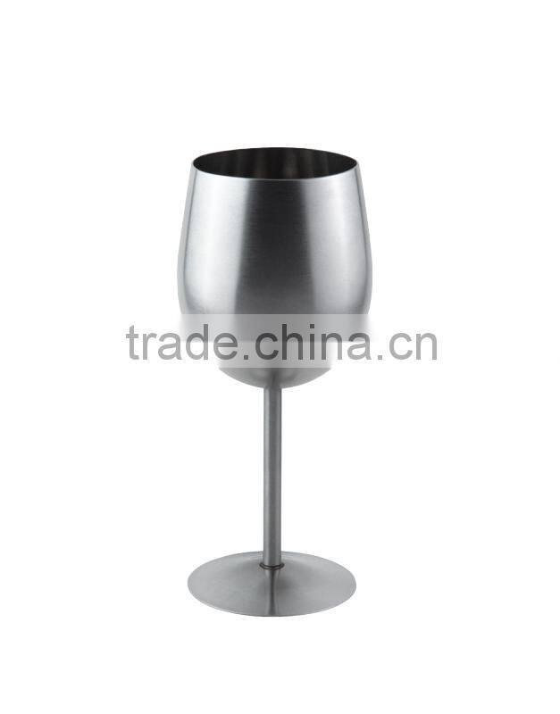 2016 customed stainless steel wine cup/wine holder
