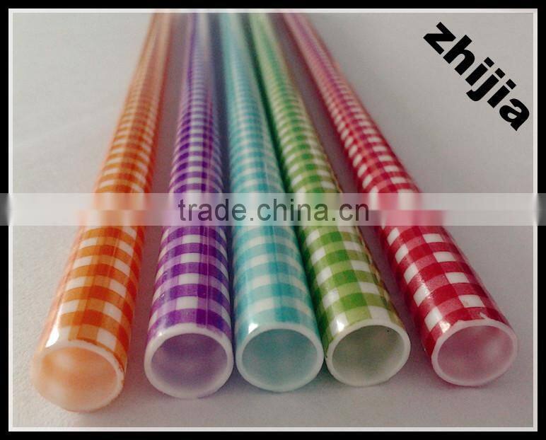 2015 hot selling plastric acrylic straws