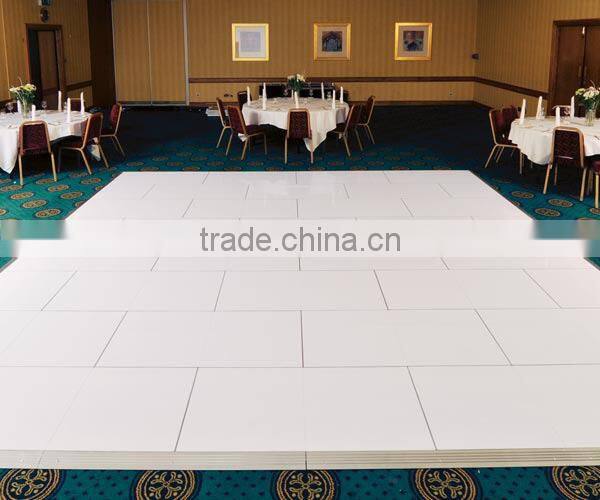 wood portable dance floor with coffe colors