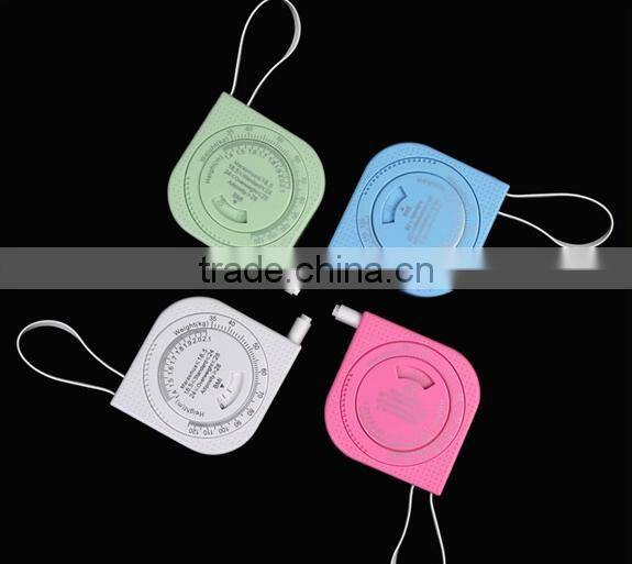 Tape measure data line USB data charge cable for Smart Phone USB Cable