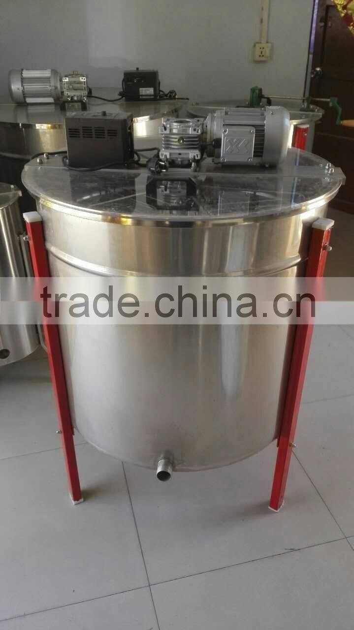 Hot sale 8 frame horizontal motor stainless steel honey extractor for beekeeping honey extraction machine