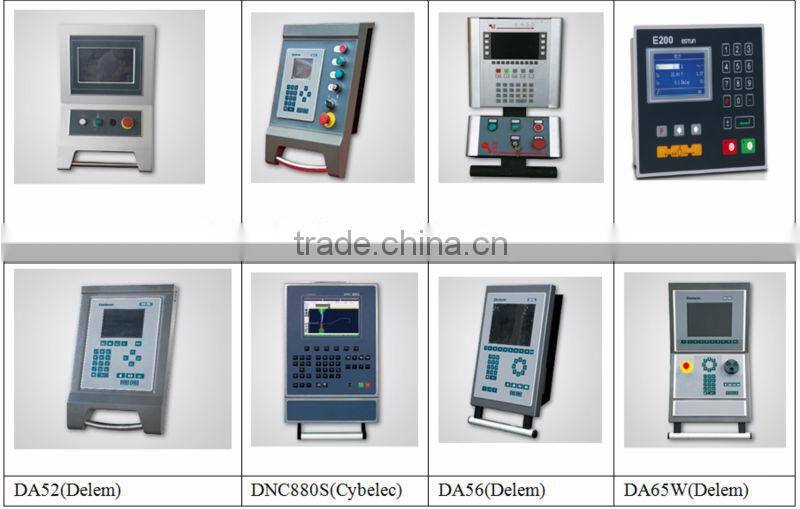 USA Wila type mechanical crowing cnc press brake machine with 2D graphical CNC control italy EAS530