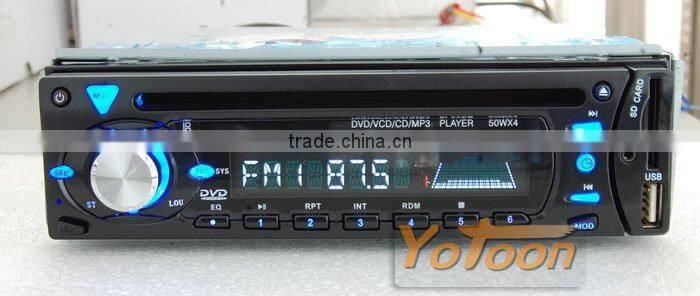 CAR 1 DIN DVD Player/CD/MP3/USB/SD CARD AM/FM PLAYER+AUX INPUT