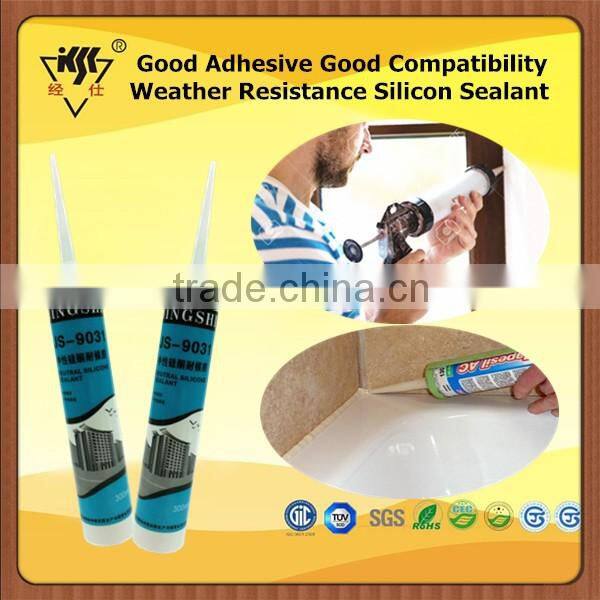 Good Adhesive Good Compatibility Weather Resistance Silicon Sealant