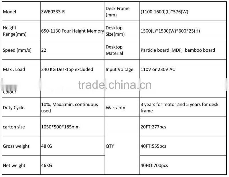 skillful manufacture adjustable crank table moderate price