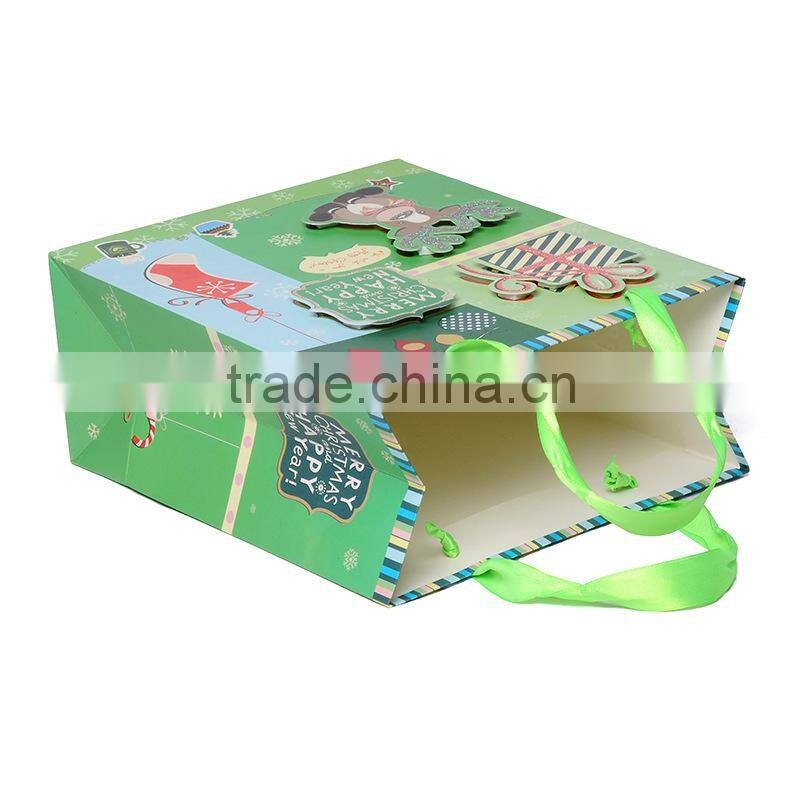 christmas gift paper bag