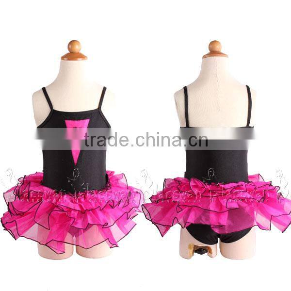 multicolored child dance costumes dance dress BR053