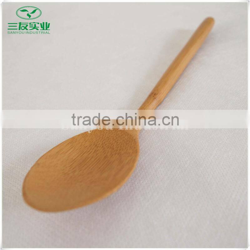 Top quality Different Patterns Natural Color Bamboo Spoon