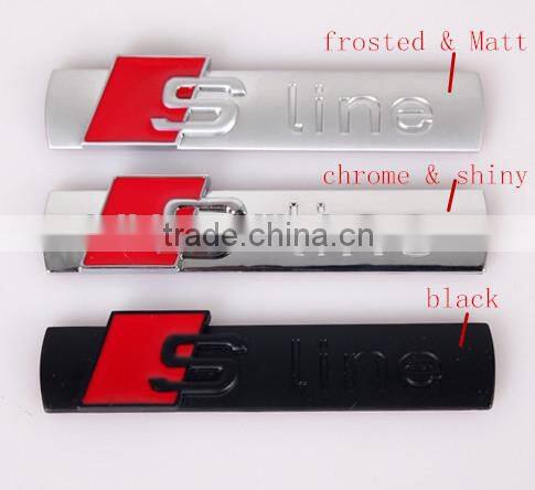 ABS 3D chrome car letter emblem, auto letter emblem, truck letter badge