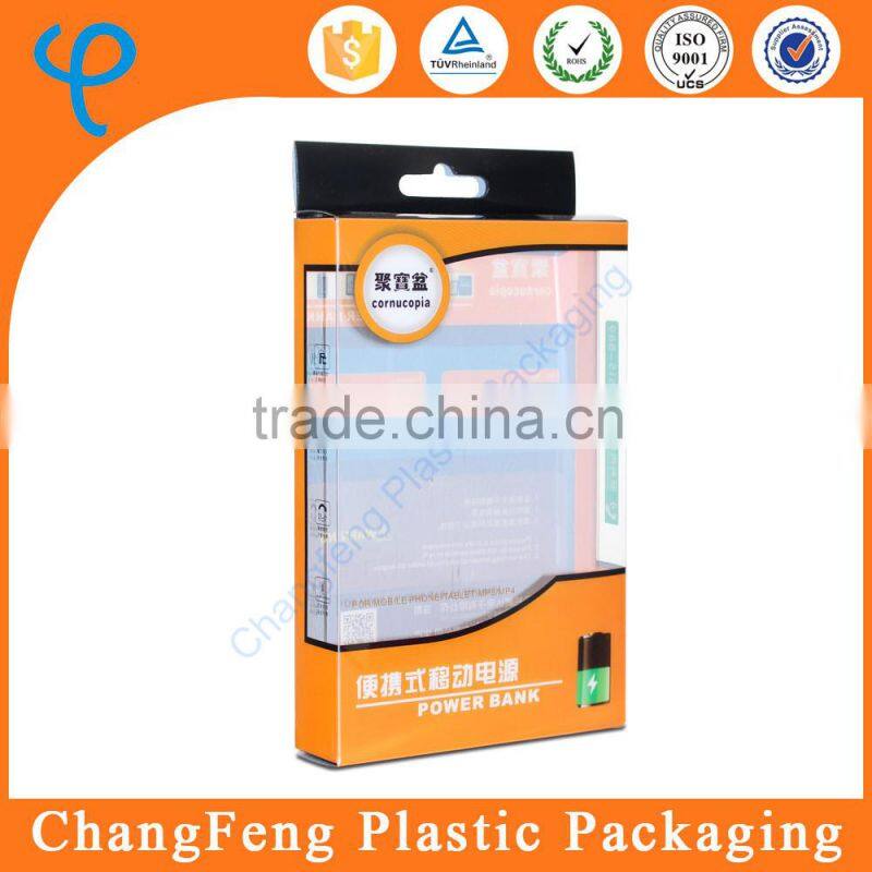 Customized Transparent Power Bank Box Packing