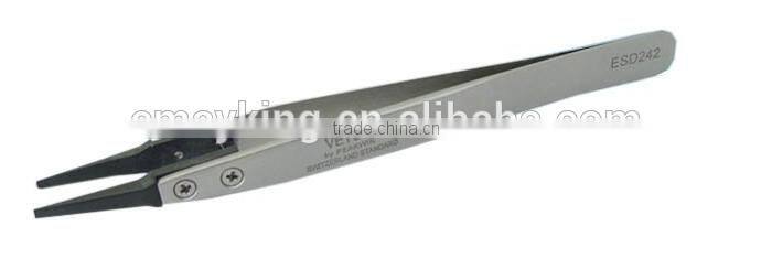 Widely use Stainless Steel ESD Tweezers