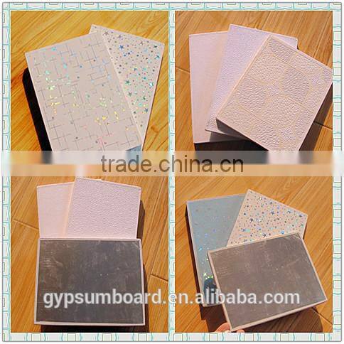 Vinyl PVC faced gypsum board
